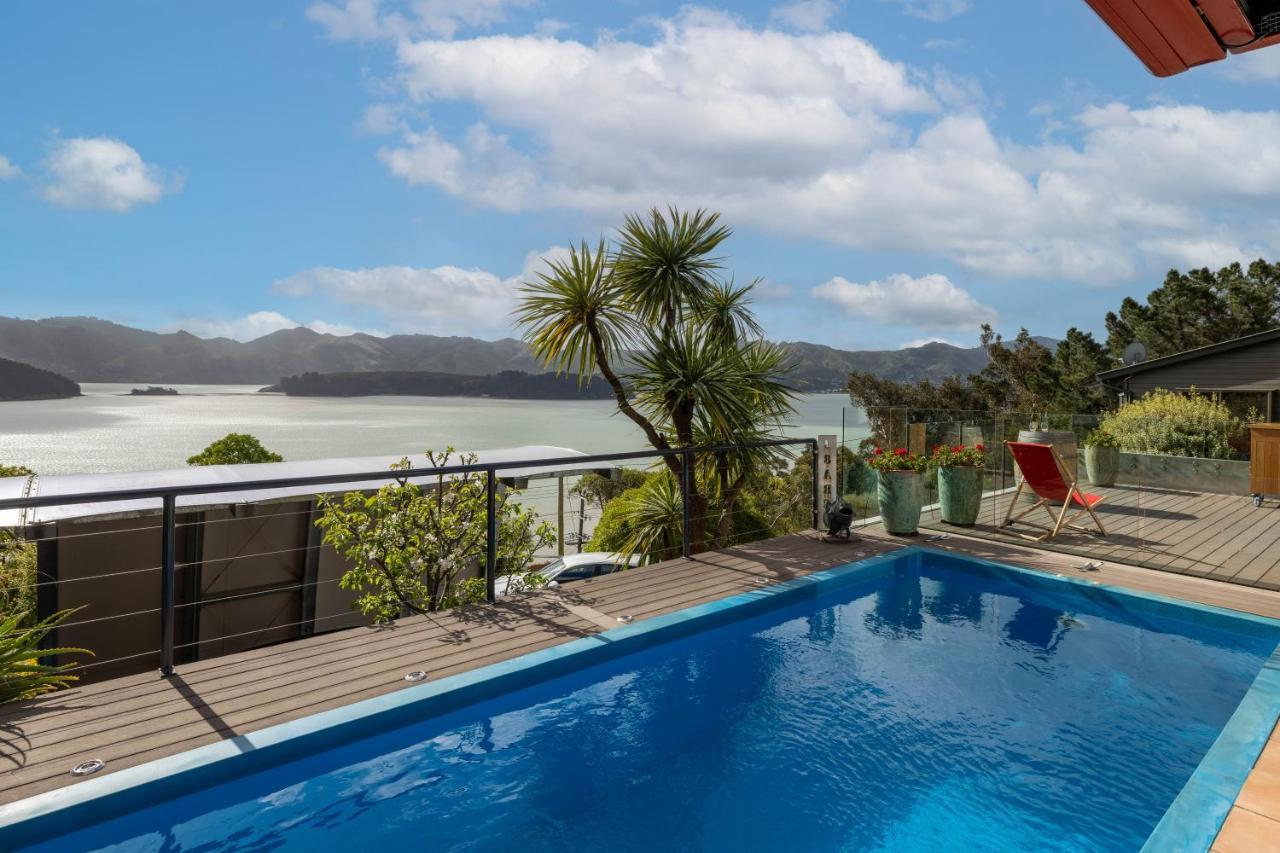 The Bolthole - Charteris Bay Holiday Home Lyttelton Buitenkant foto